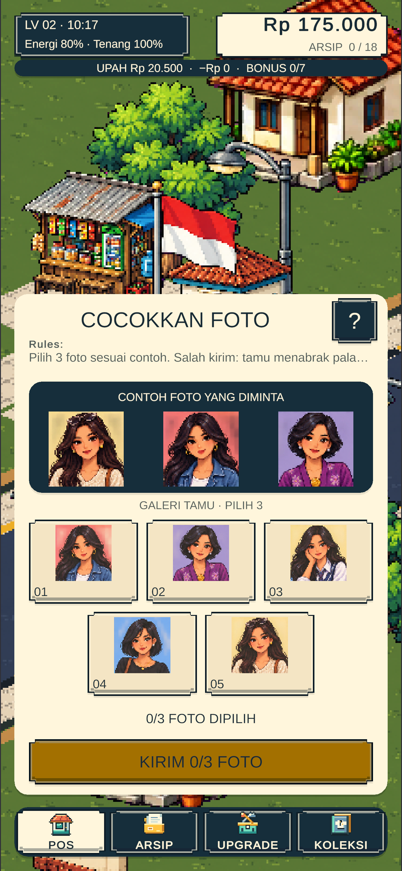 Cegat Tabrak: Inspect the requested files